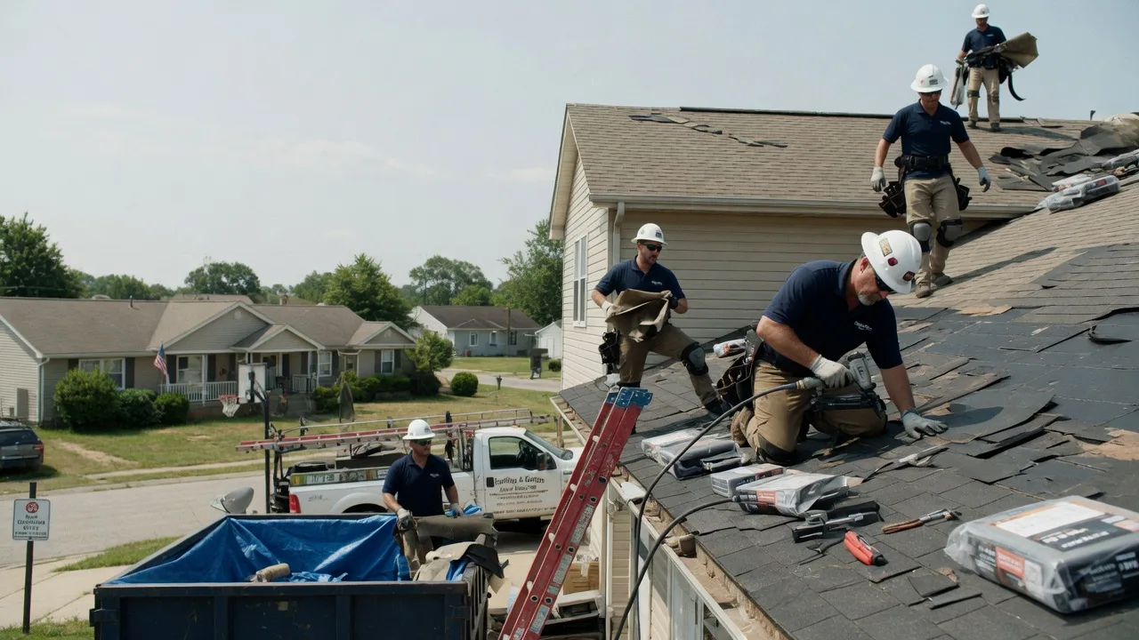 Roof Replacement in Louisburg, KS near me